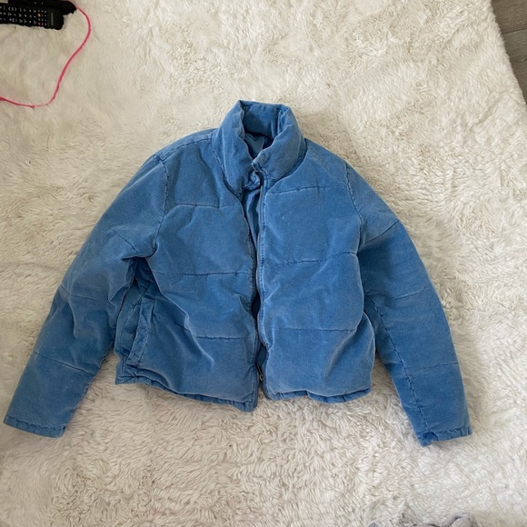 baby blue corduroy jacket
